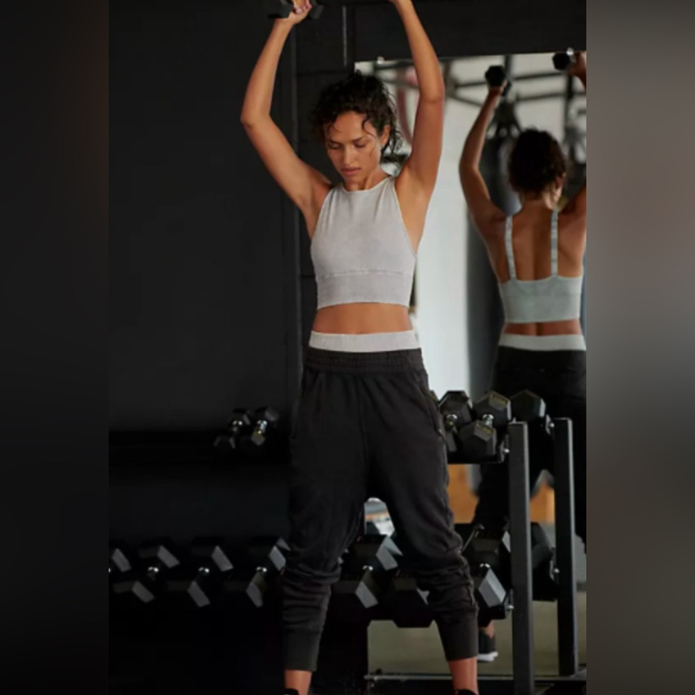 FP Movement by Free People Gray Tank Top